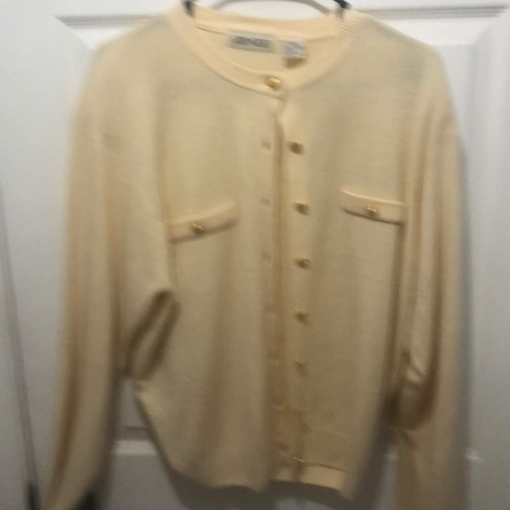 Beautiful canary yellow sweater